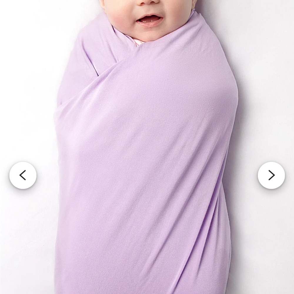 Angel Dear bamboo stretch swaddle Lavender